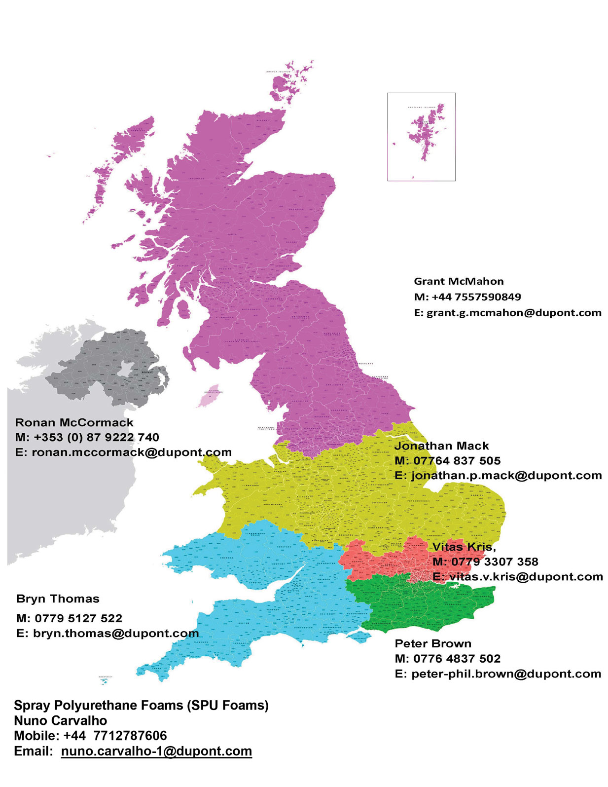Regional Contact Information