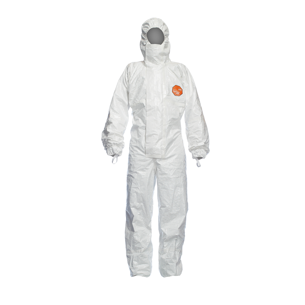 Dupont Coverall Tychem 4000 S White Sl Chz5 T Wh 00